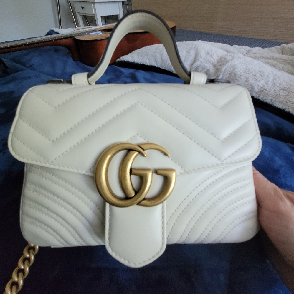 Gucci marmont mini top handle